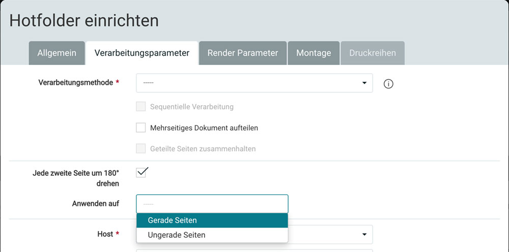 Profilierungsvarianten